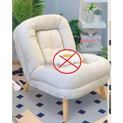 Sofa reclining small sofa single nap leisure chair bedroom reading recliner household simple lazy sofa