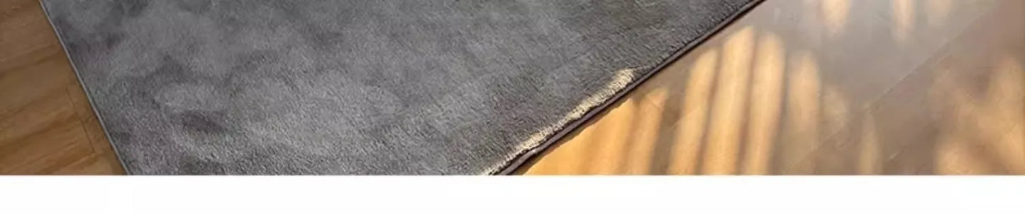 Minimalist thick velvet compression sofa bed fabric lazy sofa can lie down and sleep living room large apartment villa shadow