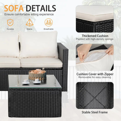 Factory Hot Selling Modern Design High Quality PE Rattan Home Sofa Cover for Living Room Hotel Garden