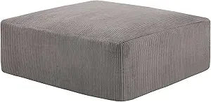 L-Shaped 3-Seat Sleeper Sofa Couch for Living Room - 113 Sectional Lounge, Corduroy Cover, Easy Setup