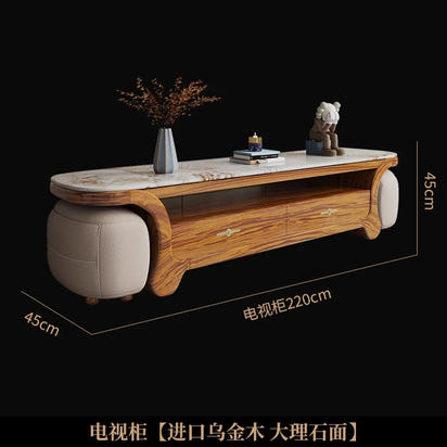 New Chinese ebony leather sofa living room combination size apartment first layer cowhide straight row sofa