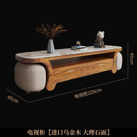 New Chinese ebony leather sofa living room combination size apartment first layer cowhide straight row sofa