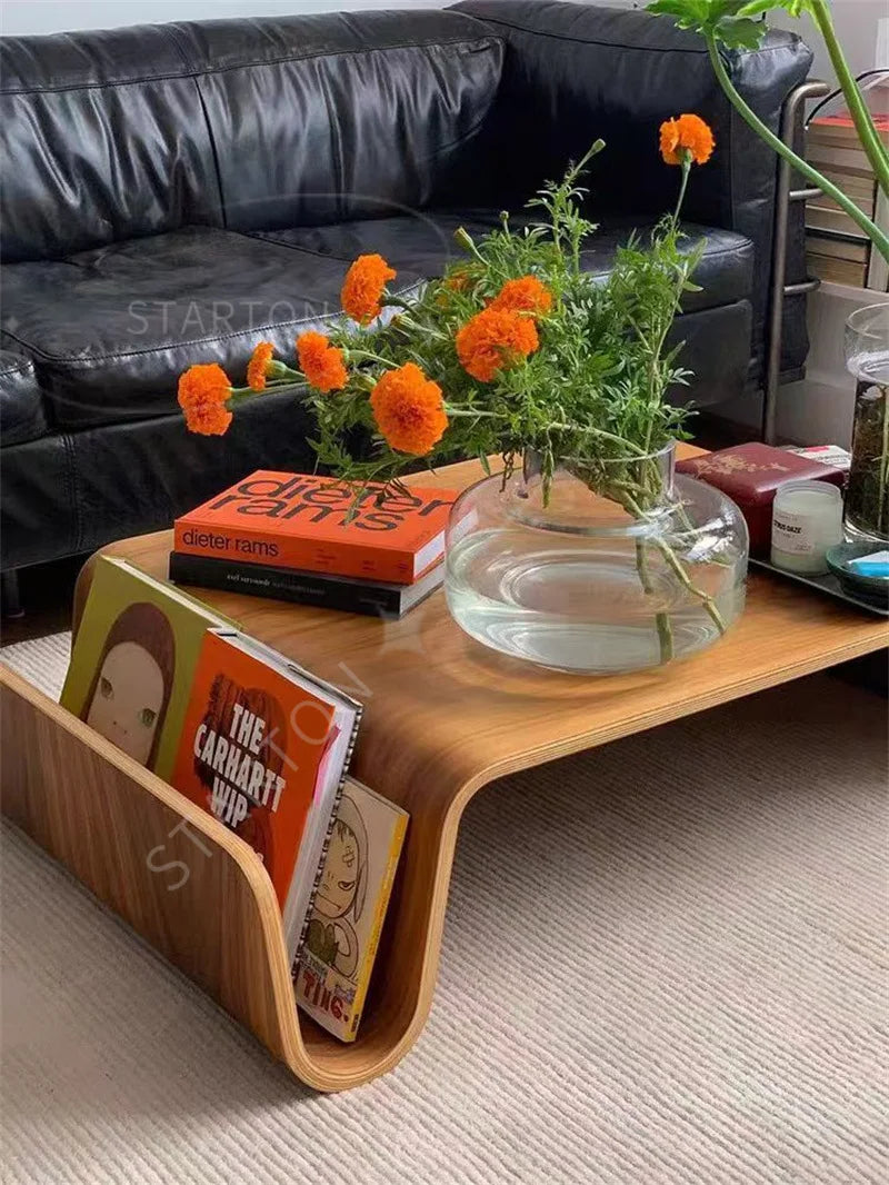 Multiple Styles To Choose From Creative and Simple Modern Japanese Ash Solid Wood Coffee Table, Household Tatami Tea Table