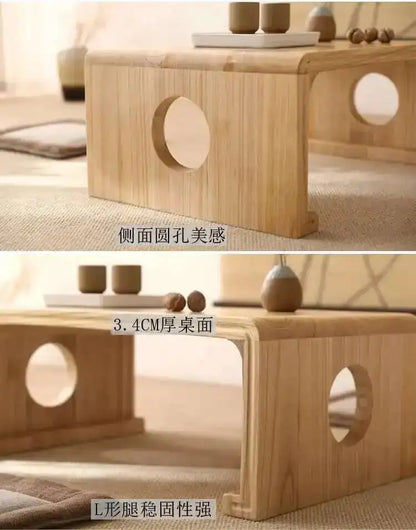 Designer Wood Coffee Table Small Modern Decoration Books Side Table Simple Aesthetic Mini Mesas Bajas Chinese Style Furniture