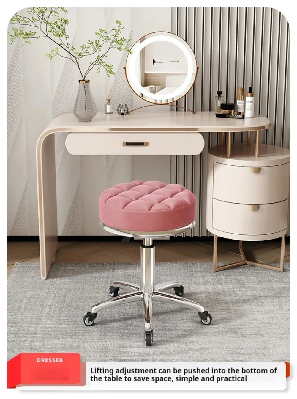 Salon Chair For Hair Stylist Salon Chairs Barber Chairs Shop Hair Cosmetologist 360° Free Rotation Ergonomic Chair Salon Chair