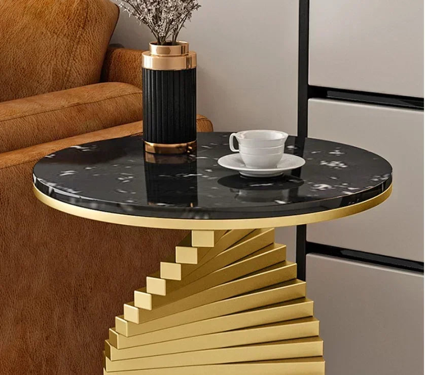 For Modern Luxury Homemade Furniture Gold Side Table/coffee Table