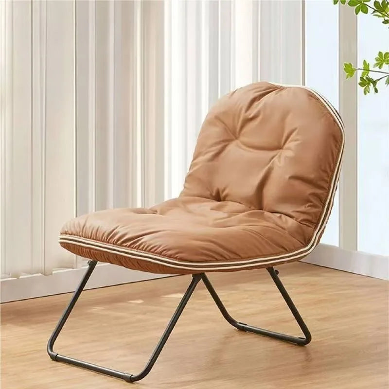 Fashionable, luxurious and comfortable sofa that can be folded and is portable. Single-person living room chair. Outdoor fishing