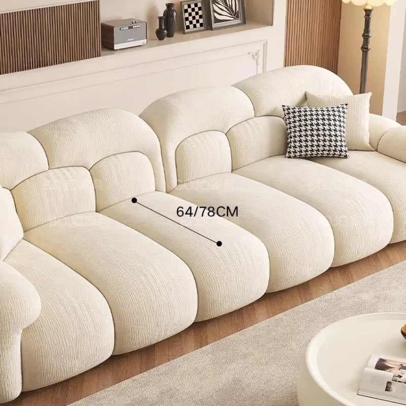 Big Size Living Room Sofa Luxury Italian Full Luxury Armchair Couch Cloud 2 People Corner Floor Reclining Furniture Decoration
