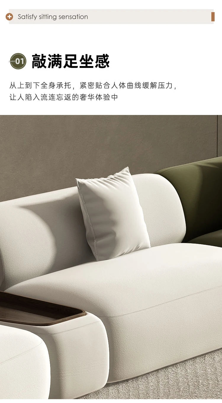 Curved Sofa Special Shaped Designer Beauty Salon Couch Lounge Area Sofa Coffee Table Set Furniture Velvet Living Room Sofas