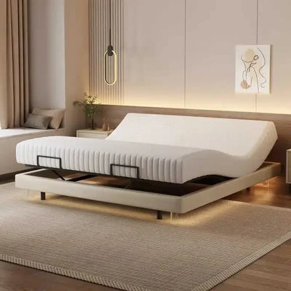 Smart Luxury Bed Modern Sofa Design Bedroom Platform Sleeping Massage Bed Platform Safe Letto Matrimoniale Office Furniture
