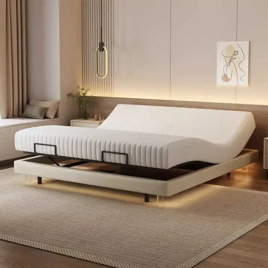 Smart Luxury Bed Modern Sofa Design Bedroom Platform Sleeping Massage Bed Platform Safe Letto Matrimoniale Office Furniture
