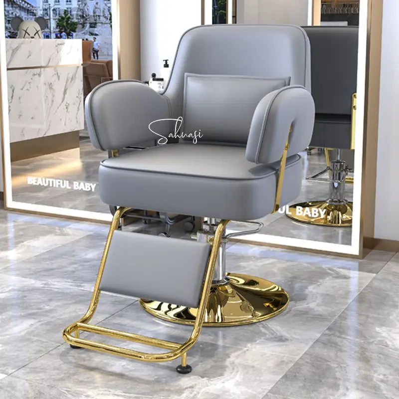 Hair Barber Shop Chair Salon Special Cutting Modern Style Hairbarber Swivel Liftable Furniture Lift Hairdressing Beauty Chairs