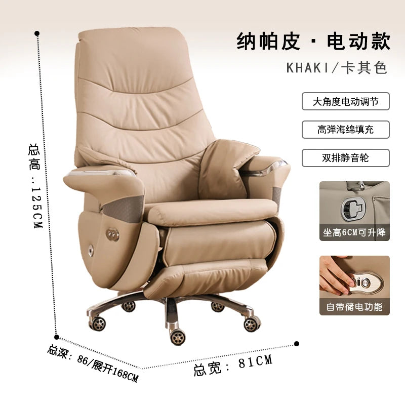 Home Office Desk Chair for Vanity Reclining Armchair Furniture Height Adjustable Chair on Wheels Chaise Bureau De Travail Magalu