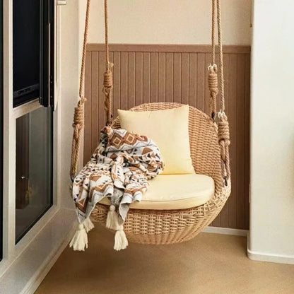 Hanging basket chair indoor swing household hanging hammock rocking balcony Internet celebrity swing hanging