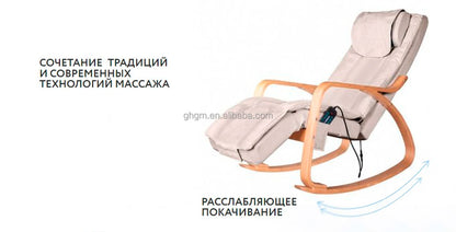 Body Massager Folding Shiatsu Massage Chair With Adjustable Backrest and Back Heating Full
