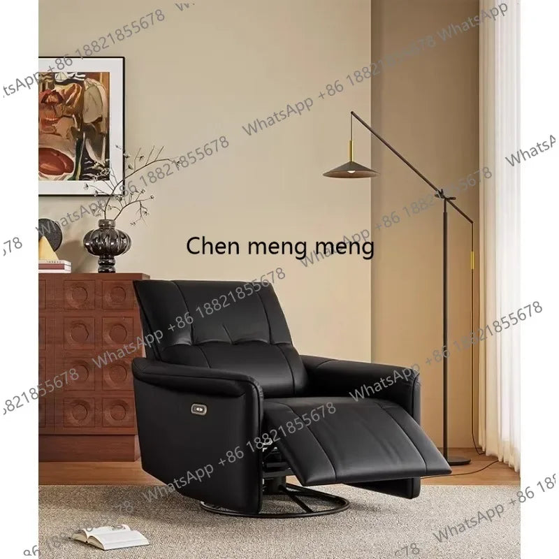 M85 Italian electric lazy sofa living room leisure rocking chair multi-functional single rotating recliner
