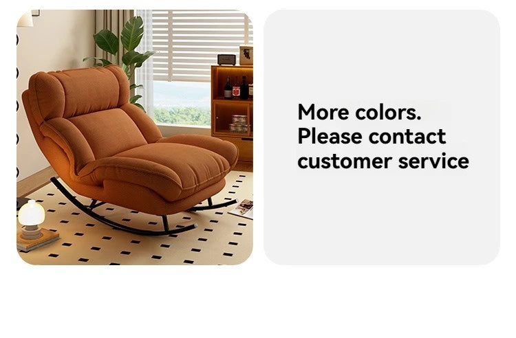 Lazy sofa, rocking chair, lounge chair, balcony, home use leisure chair, reclining or sleeping, living room rocking chair