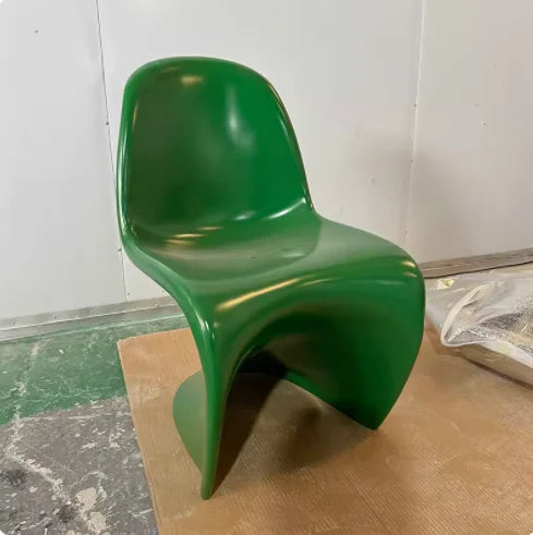 LXY simple household modern small apartment FRP electroplating armrest dining chair household leisure chair