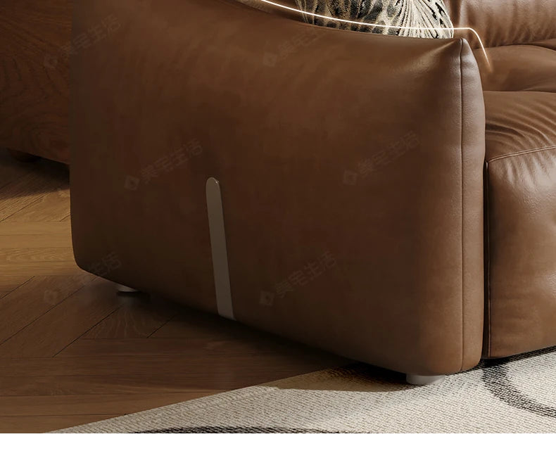 French Scalable Electric Sofa Bed Modern Designer Creativity Puff Sofa Comfort Lounge Living Room Furniture Canape Salon FYES