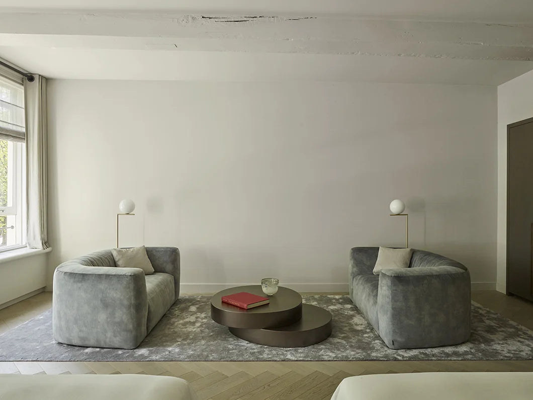 Stainless steel coffee table hotel decoration living room villa central table