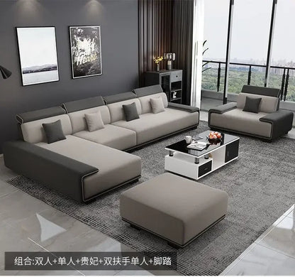 Lounge Sectional Sofas Chaise Longue Bed Italian Modern Sofa Living Room Armchair Trendy Minimalist Divano Unique Furniture