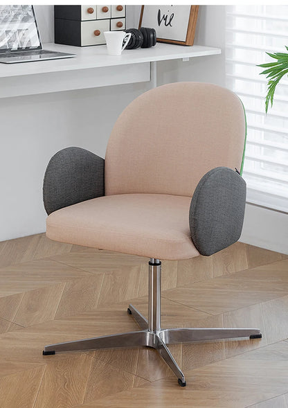 Roller Armrest Office Chair Yellow Soft Modern Study High Swivel Office Chair Ergonomic Relaxing Silla De Escritorio Furniture