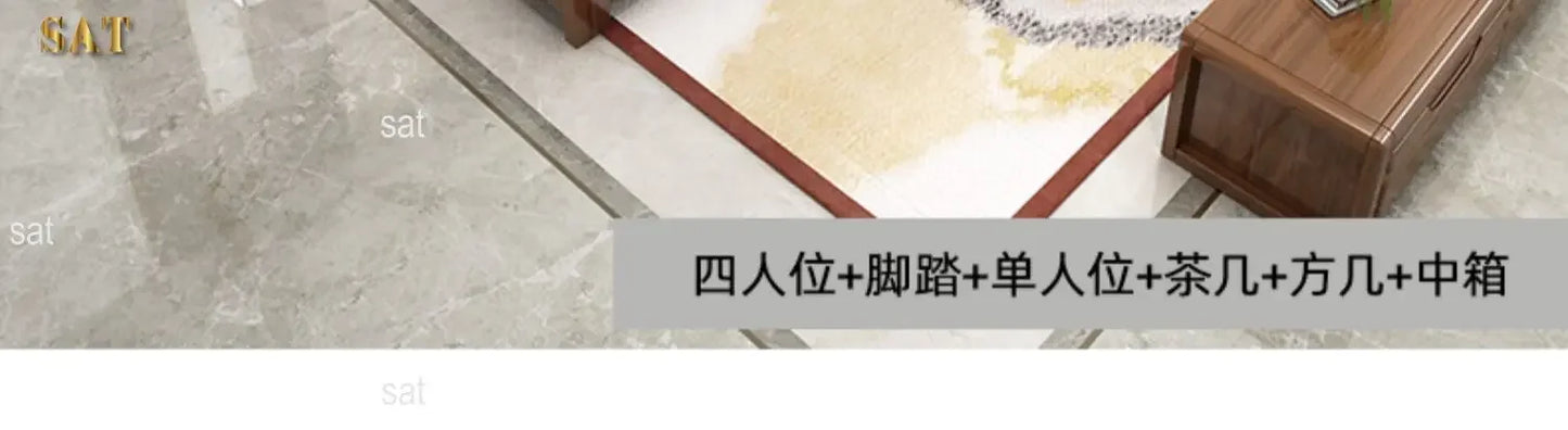 -Living Room Sofas Wood Adults Reading Handrail Family Couchs Theater Luxury Banquet Canape Salon Furnitures