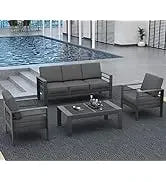 PatioLix 8 Piece Patio Furniture with 44