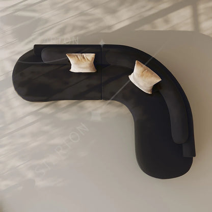 White Minimalist Comfortable Large Size Living Room Sofas Terrace Furniture