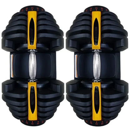 for New Style Change Weight Sport Men's Home Fitness Fast Automatic Adjustable 5/10- 40kg/90LBS Set Dumbbell