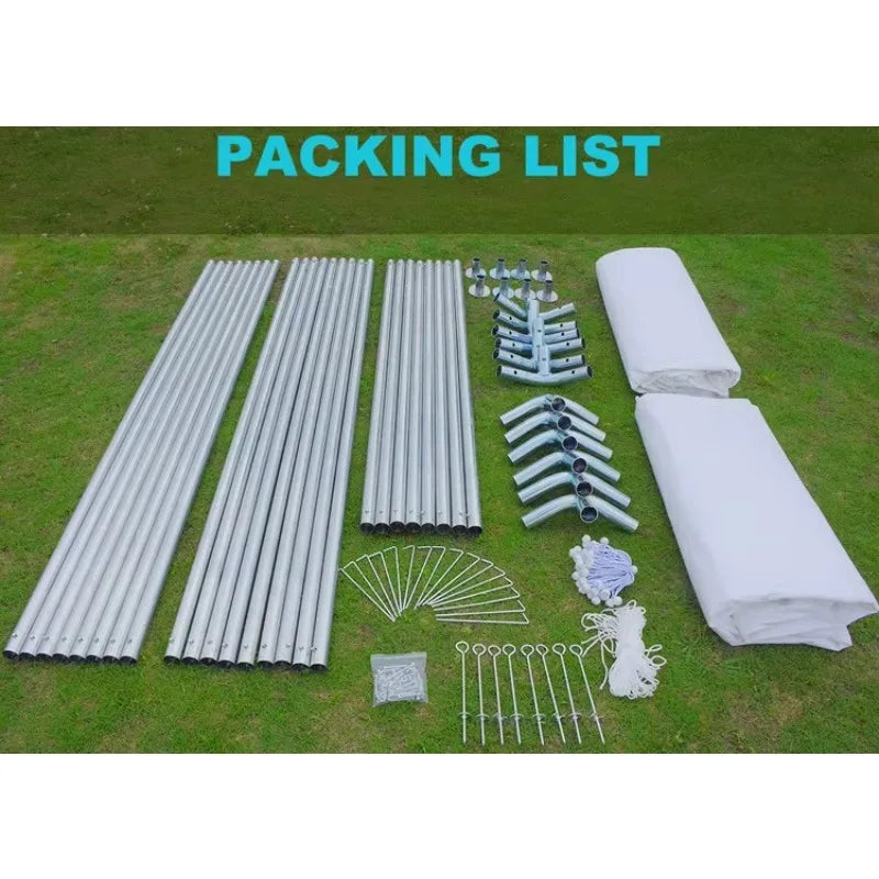 Heavy Duty Outdoor Event Wedding Party Tent with Removable Sidewalls for Parties, Weddings, BBQ, Temporary Shelter