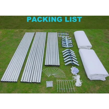 Heavy Duty Outdoor Event Wedding Party Tent with Removable Sidewalls for Parties, Weddings, BBQ, Temporary Shelter