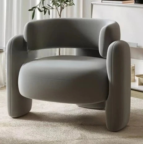 Beauty Wholesale Single Sofa Chair Balcony Light Luxury Single Chair From China Supplier Acrylic Chairs