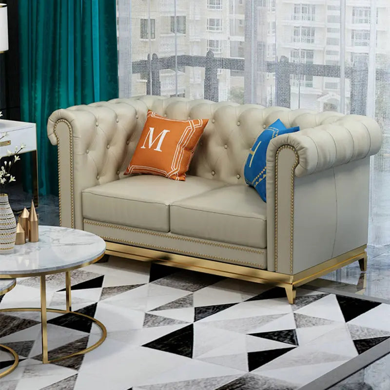 Modern style leather living room sofa lightweight luxury sofa, sub-packaged sofa lounge custom sofa set home furniture
