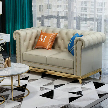 Modern style leather living room sofa lightweight luxury sofa, sub-packaged sofa lounge custom sofa set home furniture