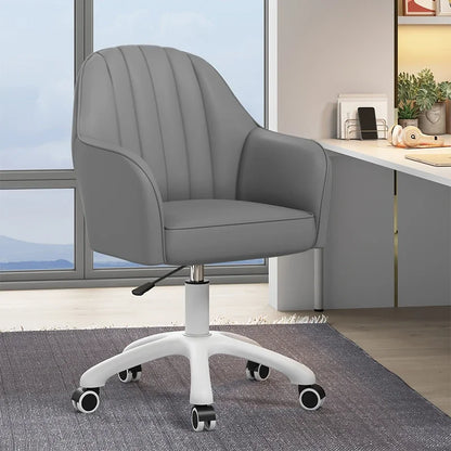 Nordic Home Computer Chair Office  Book Desk Chair Sliding Wheelchair Dormitory Lifting Chair Sofa Comfortable Bedroom
