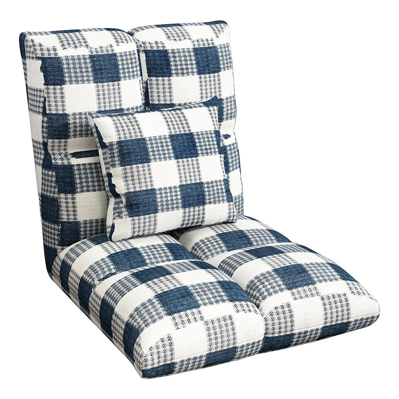 Lazy sofa single tatami bedroom balcony dormitory small sofa bed back chair folding cute floor chair