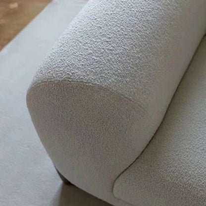 Minimalist Style Modern Simple Luxury Small Couch Living Room Sofa Cashmere White Sofa