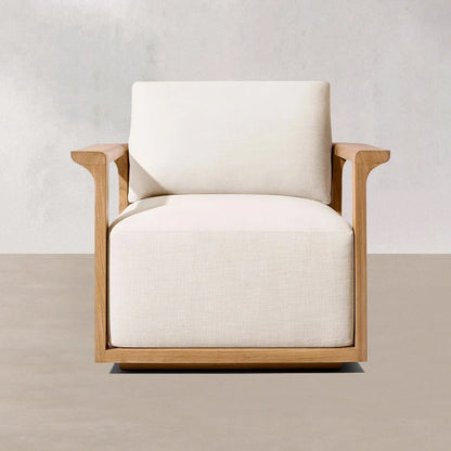 Modern Outdoor Garden Sofa Set Teak Furniture Modern Style Hotel Courtyard Furniture