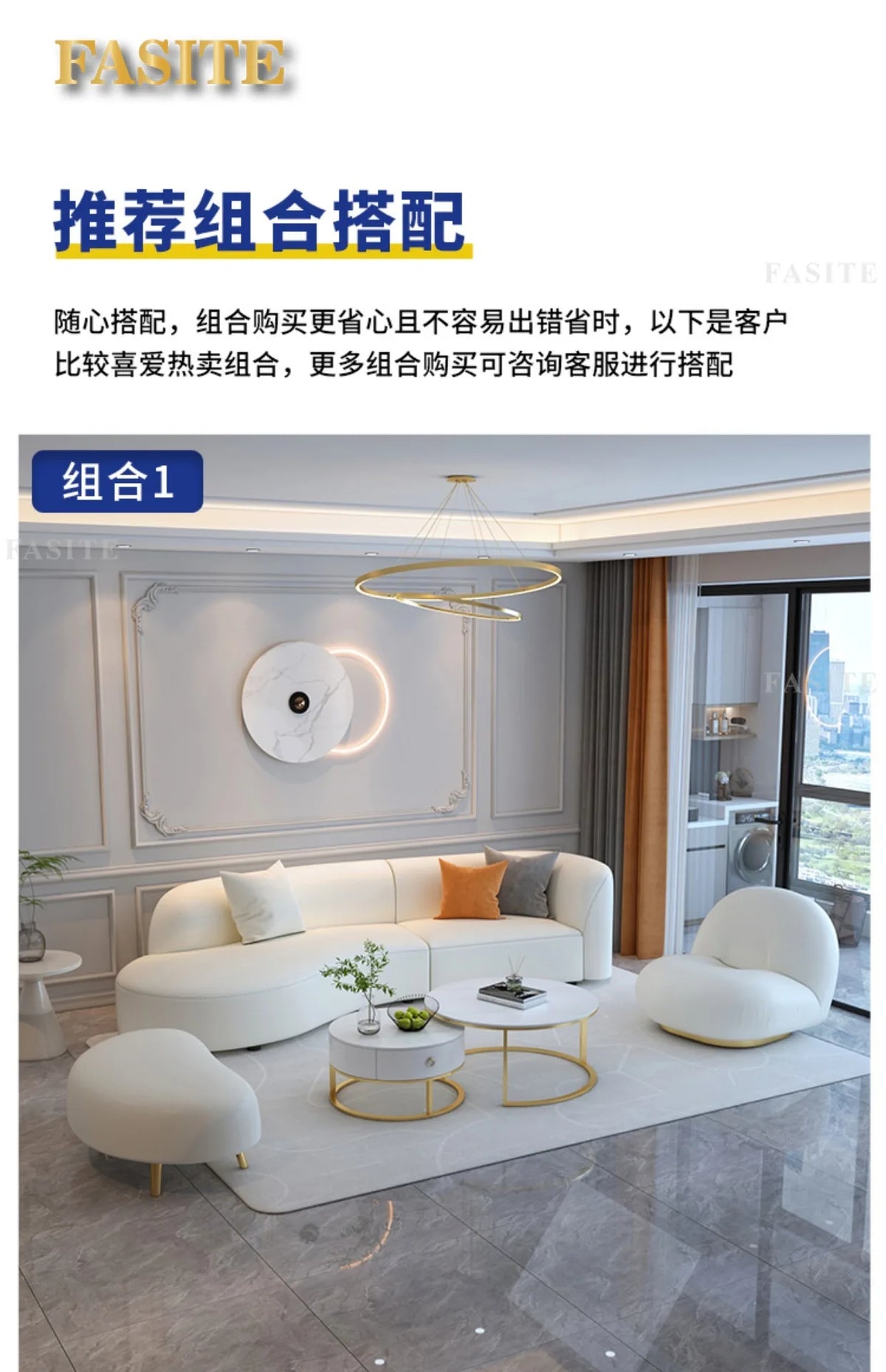 Christmas Nordic Style Sofa 3 Seater Foam Sponge Floor Module Couch Sectional Reading Curved Canape Salon Living Room Furniture