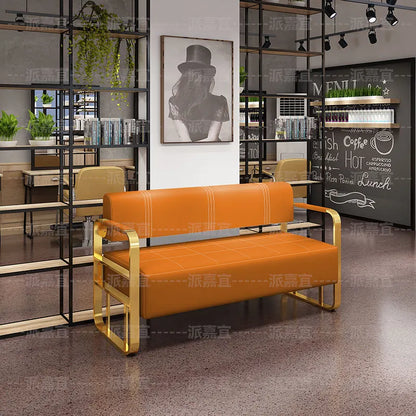 Office reception Small apartment sofa Barber shop Waiting chair Rental house Clothing beauty