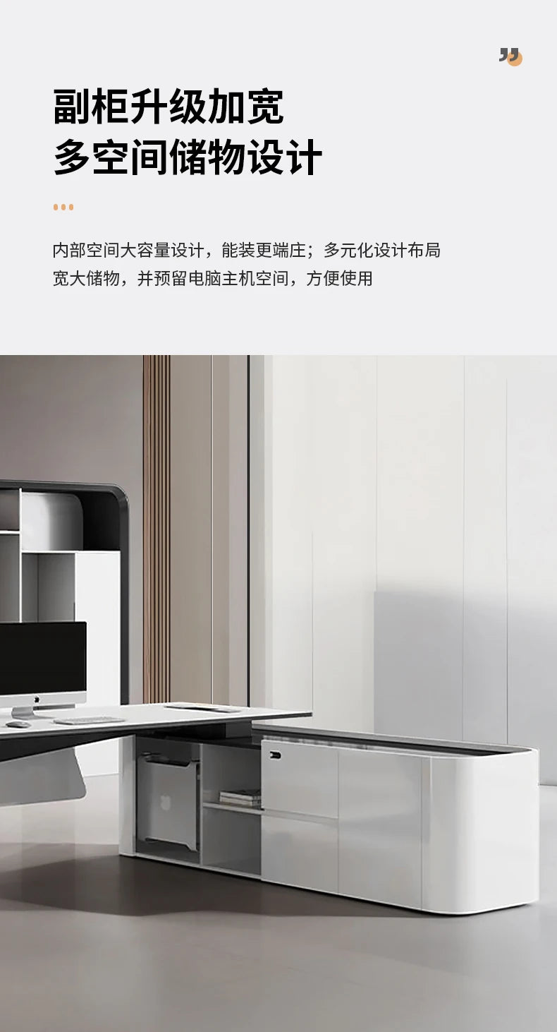 Adjustable Gaming Office Desk Organizers Storage Multifunctional Office Desk Lshaped Folding Escrivaninha Commercial Furniture