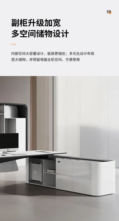 Adjustable Gaming Office Desk Organizers Storage Multifunctional Office Desk Lshaped Folding Escrivaninha Commercial Furniture