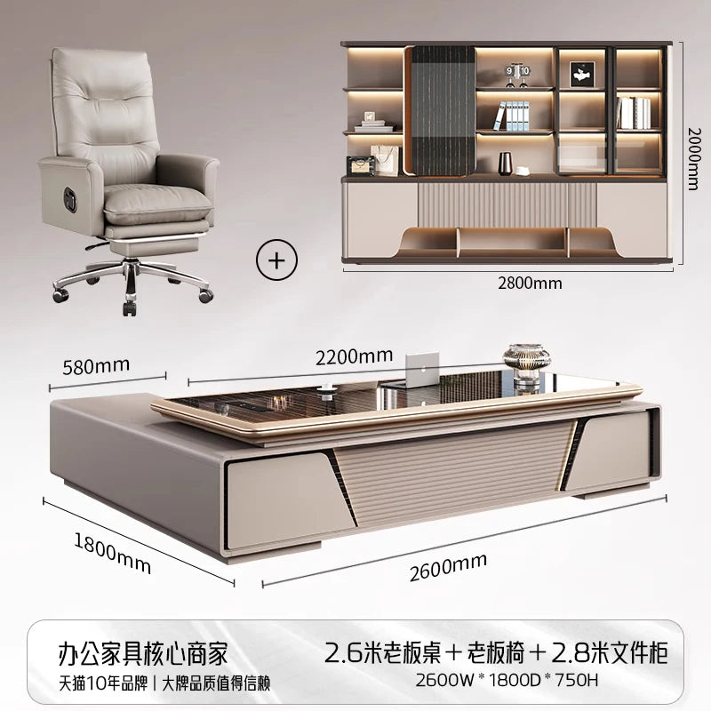 Bedroom Computer Office Desk Cheap Computer Gaming Drawer Conference Office Desk Reception Space Saving Tavolo Salon Furniture