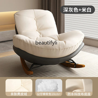 Living room recliner light luxury lazy sofa penguin chair modern simple home bedroom balcony leisure chair