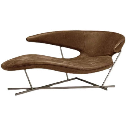 Manta FRP Leisure Batwing Shape Recliner Light Luxury Creative Strange Shape Chaise Longue