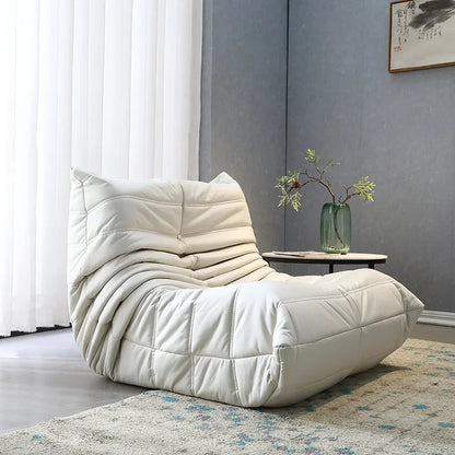 Caterpillar Lazy Sofa Velvet Small House Living Room Bedroom Store Balcony Sponge Sofa Lounge Chair Sofas for Living Room