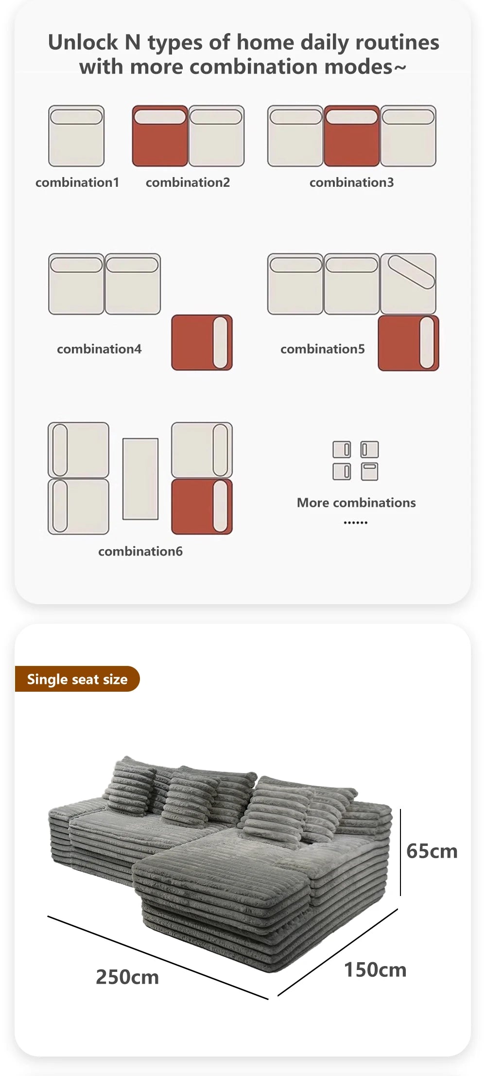 Modern New L-Shape Sofa for Living Room Compressed Furniture Compression Fabric Sectional Foam for Apartment Mall Villa School