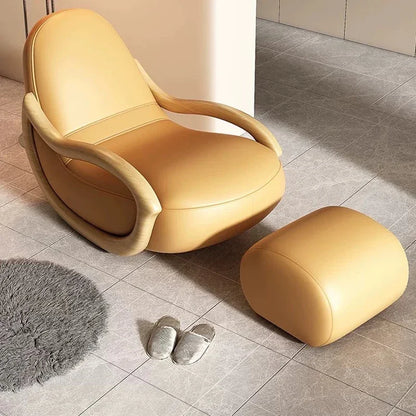 Italian Support Living Room Chairs Simple White Lazy Designer Recliner Chairs Armchair Sofa Comfy Fauteuil Salon Home Furniture