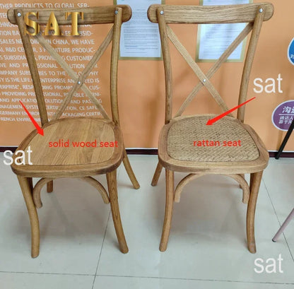 Outdoor Pine Wood Antique Color Folding Farm Dinning Table for Wedding
